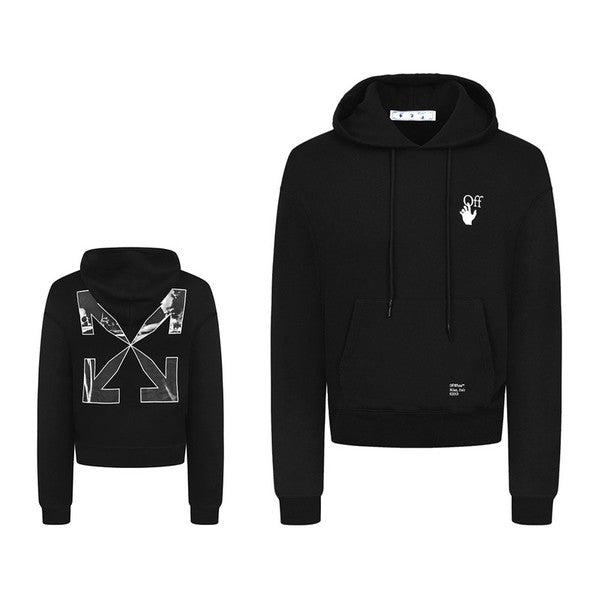 Off-White Carav Arrow Double Sleeve Hoodie