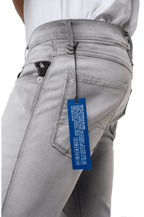 Replay Slim Fit Hyperflex Bio ‘White Shades’ Anbass Jeans