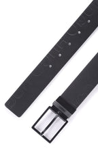 HUGO BOSS REVERSIBLE LEATHER BELT WITH EMBOSSED LOGOS