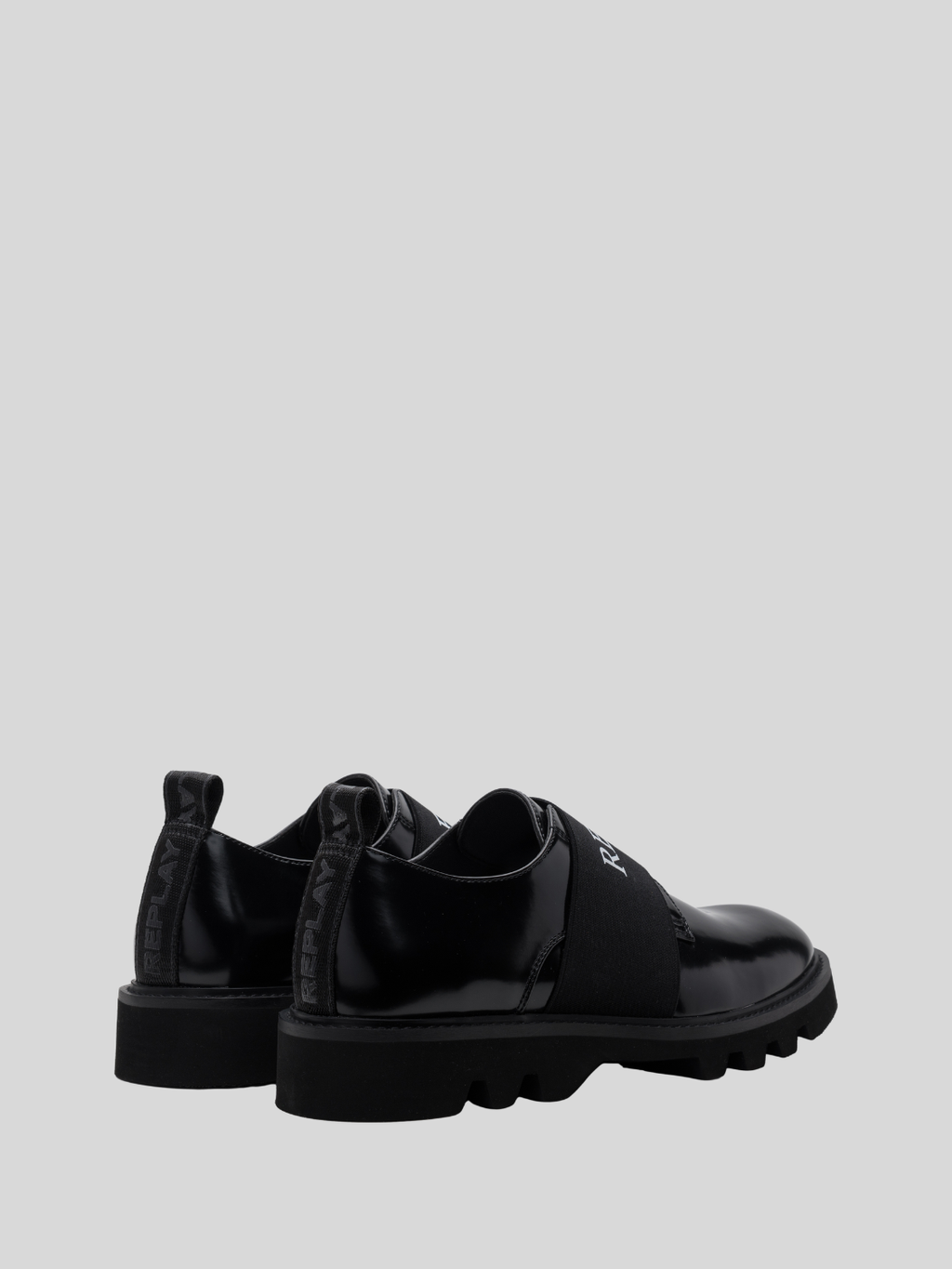 Replay Canver Brush SA Black White